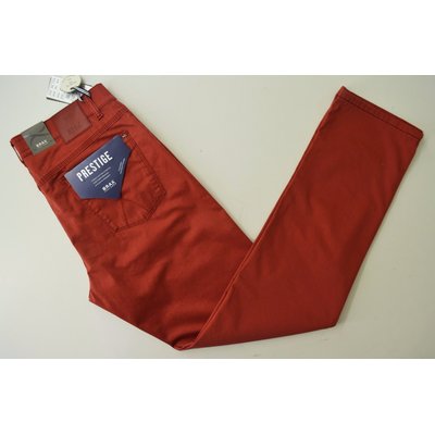 BRAX Cooper, modische 5-Pocket Hose in tollem Rot, Stretch, Grö&